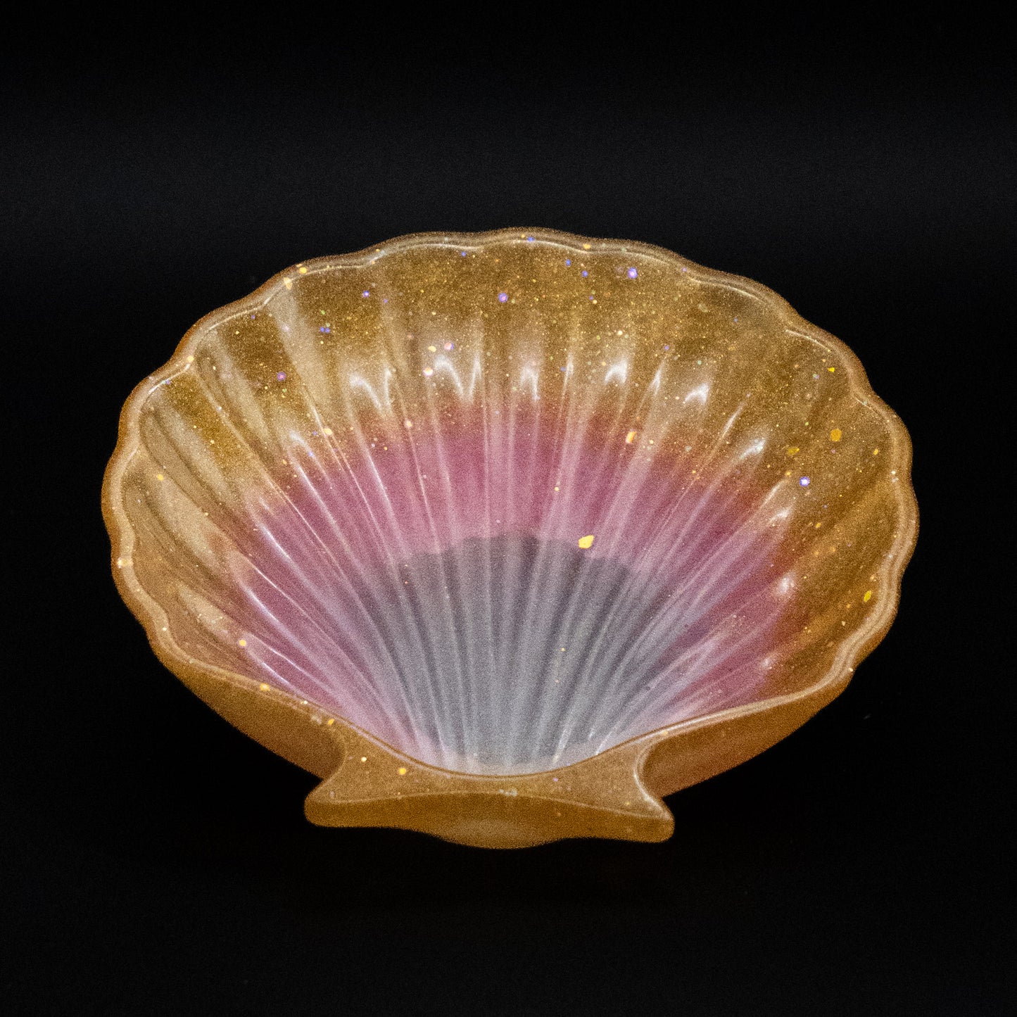 Sunrise Resin Seashell Trinket Tray | Jewelry Dish